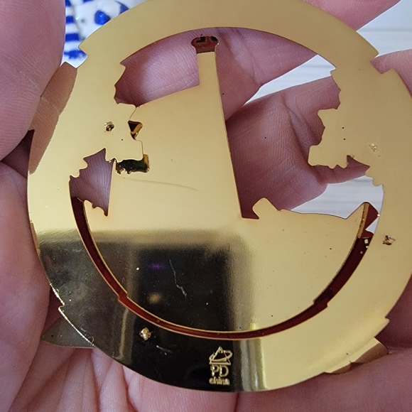 Lot of 9 different Christmas Ornaments Snoopy Snowmen Stars Sister Baseball - Picture 7 of 16